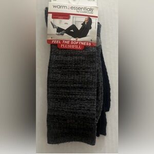 Womens Warm Essentials by Cuddl Duds Lightweight Crew Socks 2 pair Casual 4-10